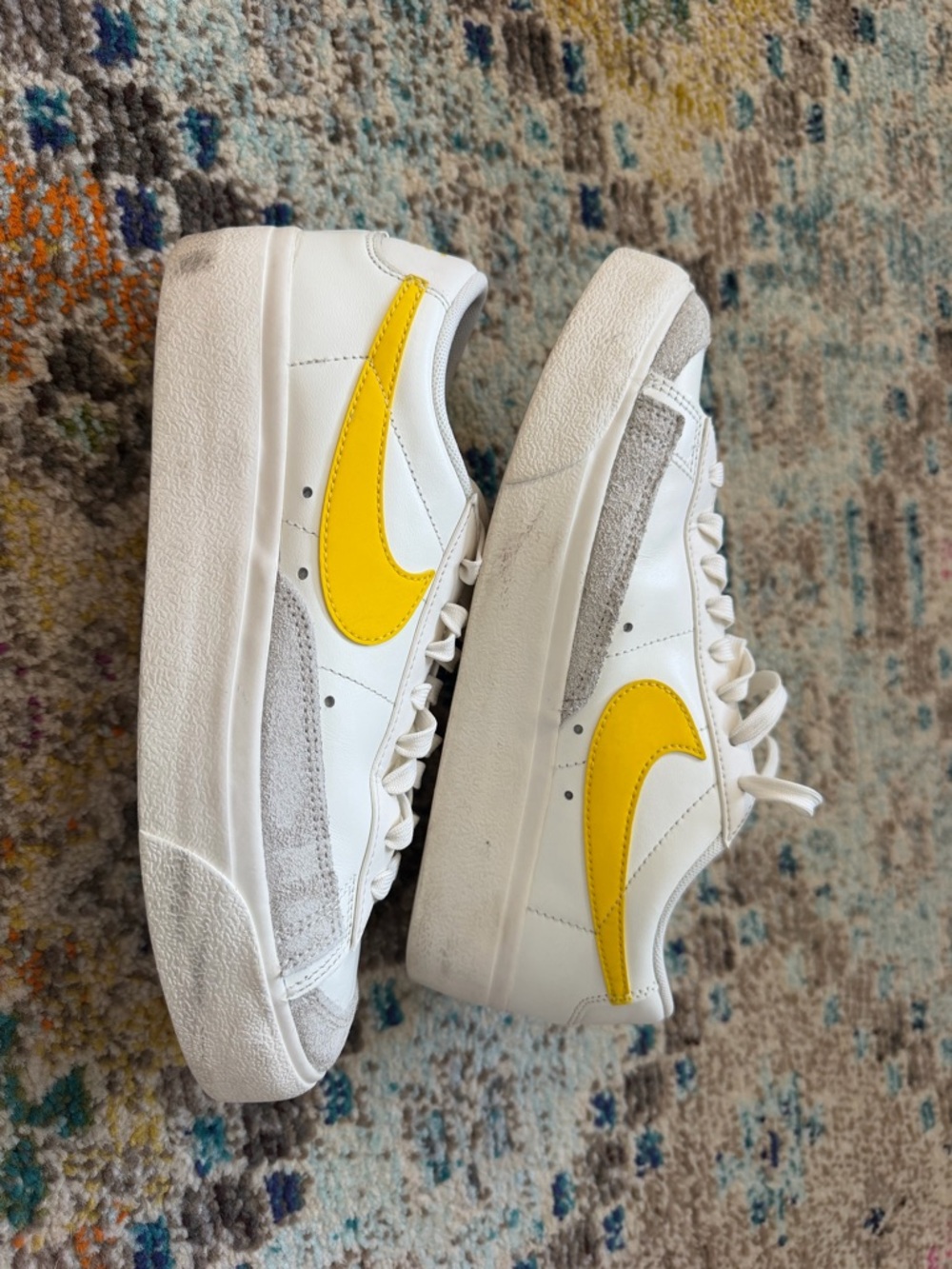 Nike Blazer platform sneakers